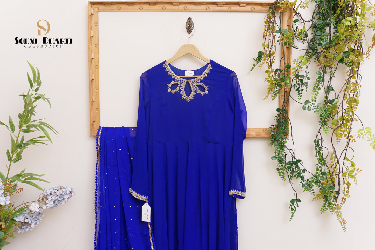 2 Pieces long Frock